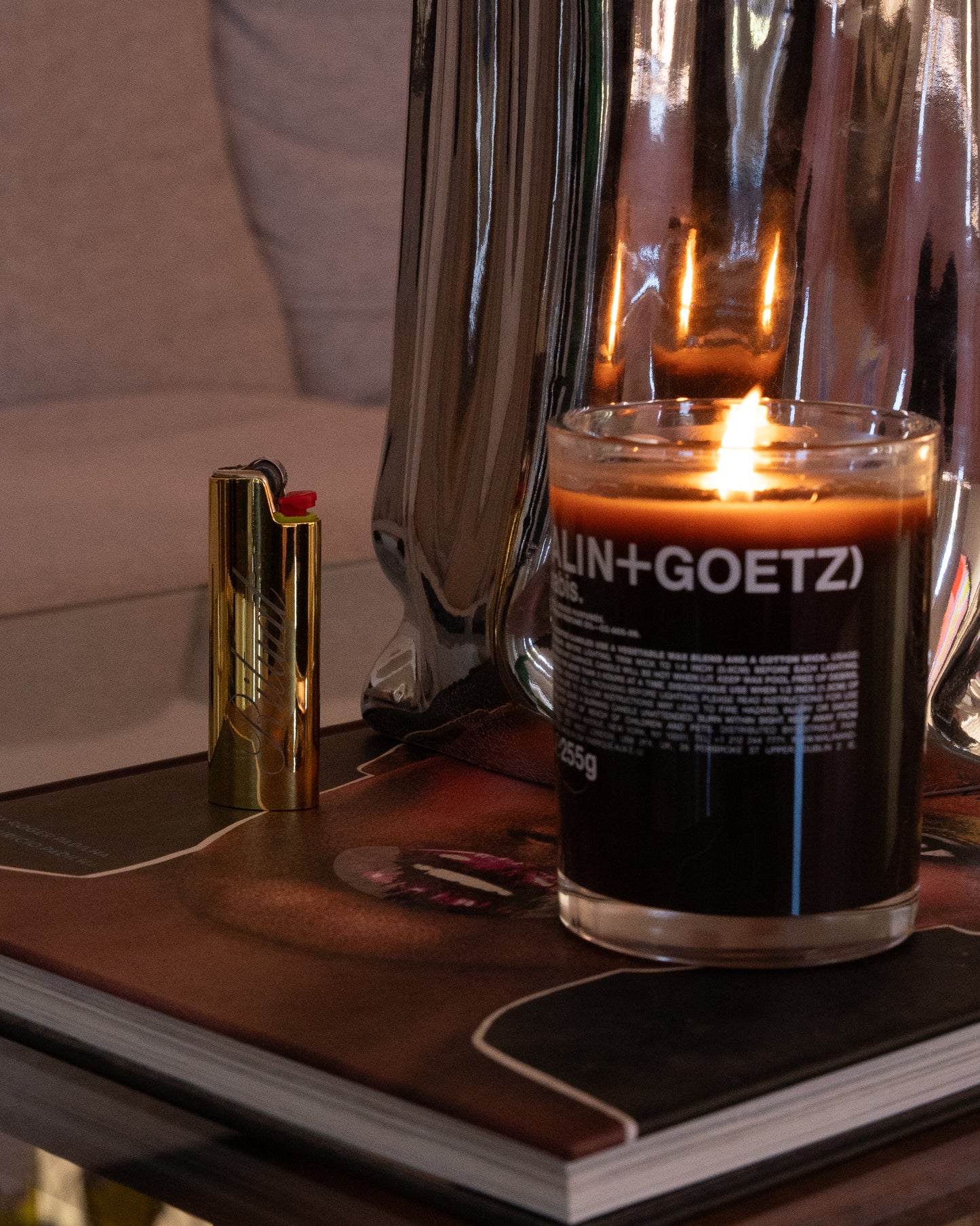Minimalist Lighter Case – Gold