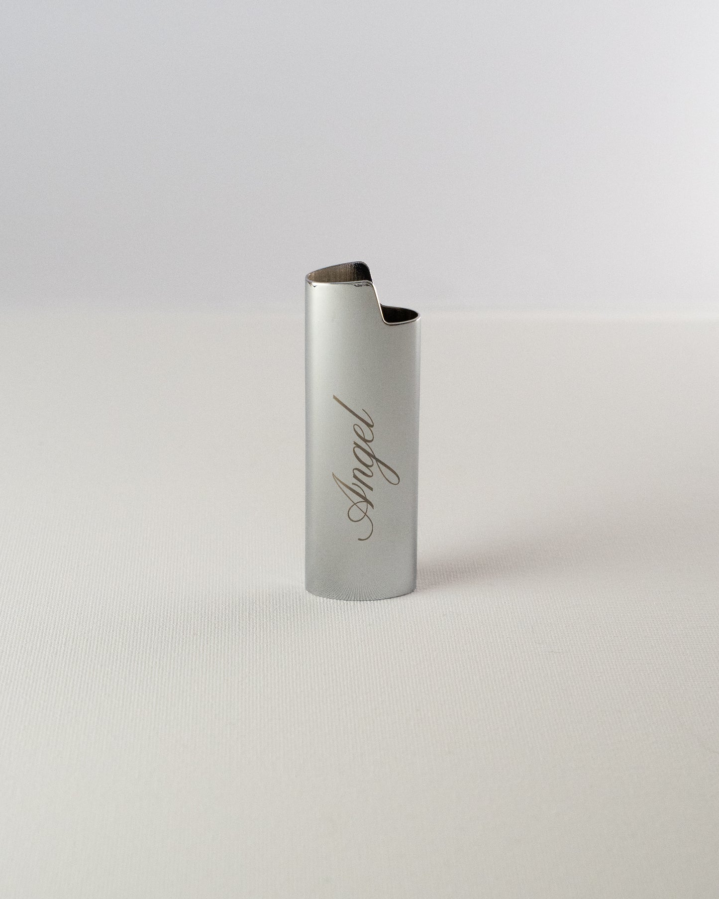 Minimalist Lighter Case – Silver