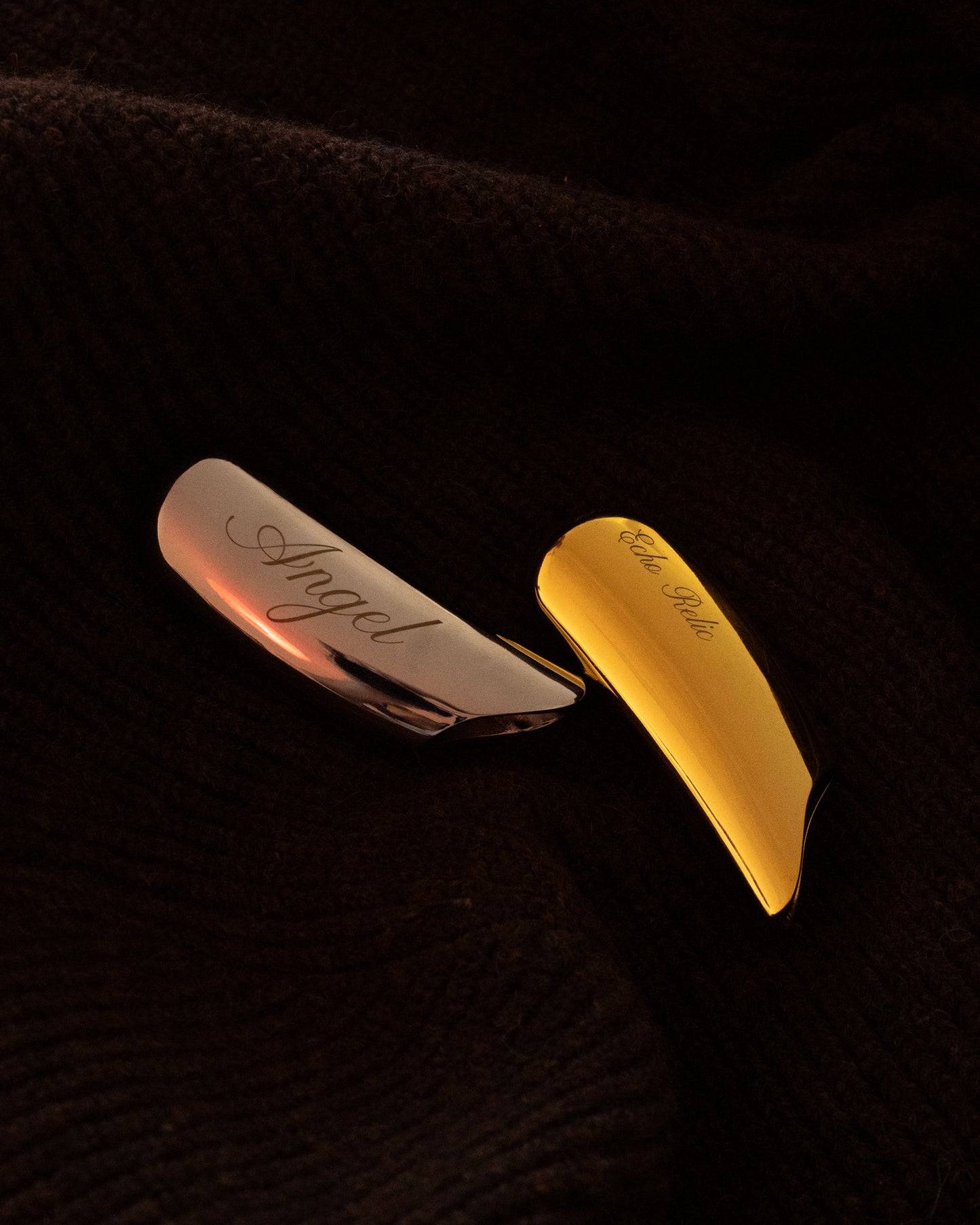 Curved Lighter Case – Silver