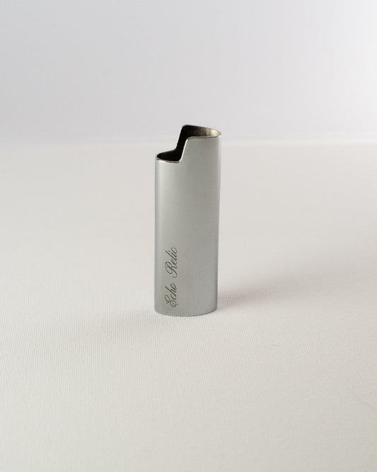 Minimalist Lighter Case – Silver