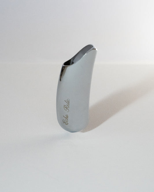 Curved Lighter Case – Silver