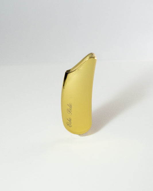 Curved Lighter Case – Gold