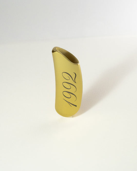 Curved Lighter Case – Gold