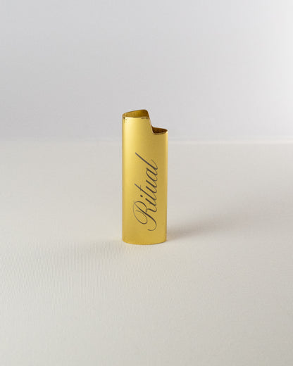 Minimalist Lighter Case – Gold