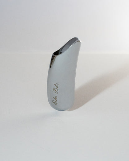 Curved Lighter Case – Silver